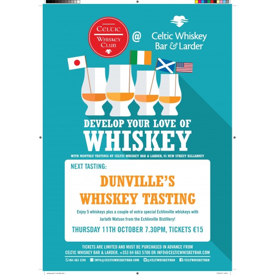 Dunville's Whiskey Tasting